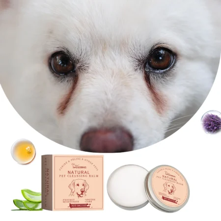 YEGBONG Pet Tear Stains Remover Balm 30g Eye Dogs Eye Stain Cleaning Cream Keep Drying Prevent Pigmentation Reduce Tear Marks